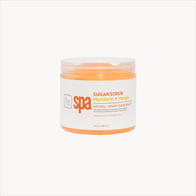 Be Care Love Sugar Scrub - Mandarin + Mango Main image