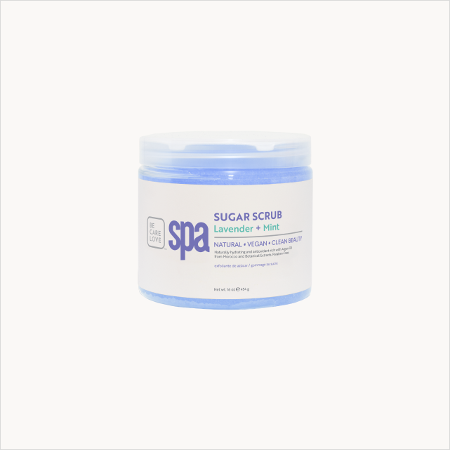 Be Care Love Sugar Scrub - Lavender + Mint Main image