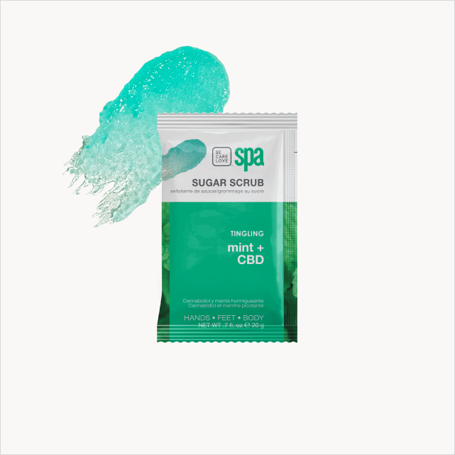 Be Care Love Tingling Mint 4-step Packet Box