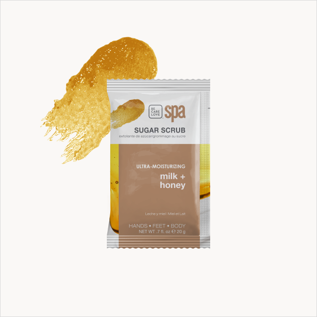 Be Care Love Milk + Honey 4-step Packet Box