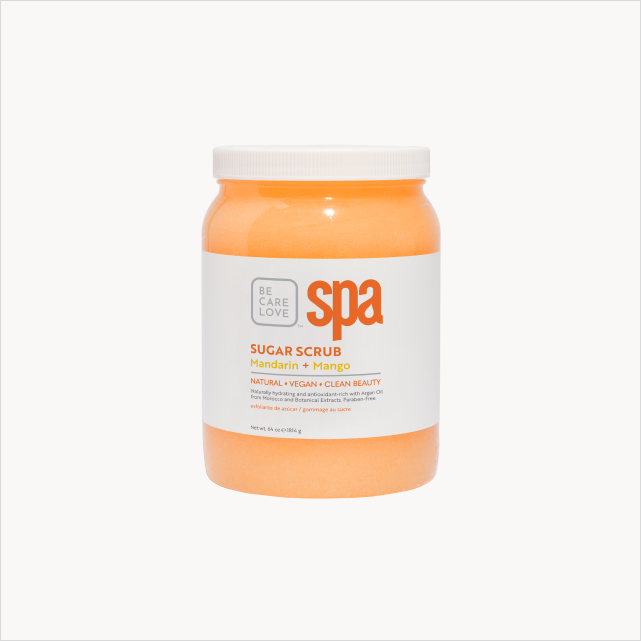 Be Care Love Sugar Scrub - Mandarin + Mango Secondary image