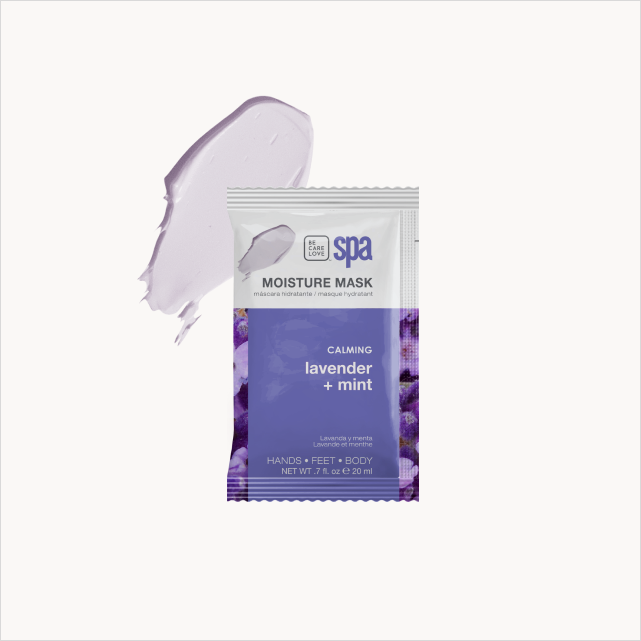 Be Care Love Lavender + Mint Complete 4-step Packet Box