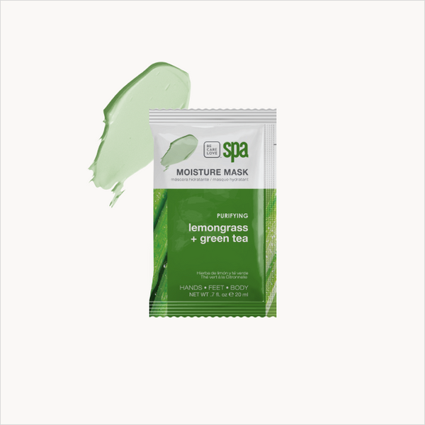 Be Care Love Lemongrass + Green Tea  4-step Packet Box