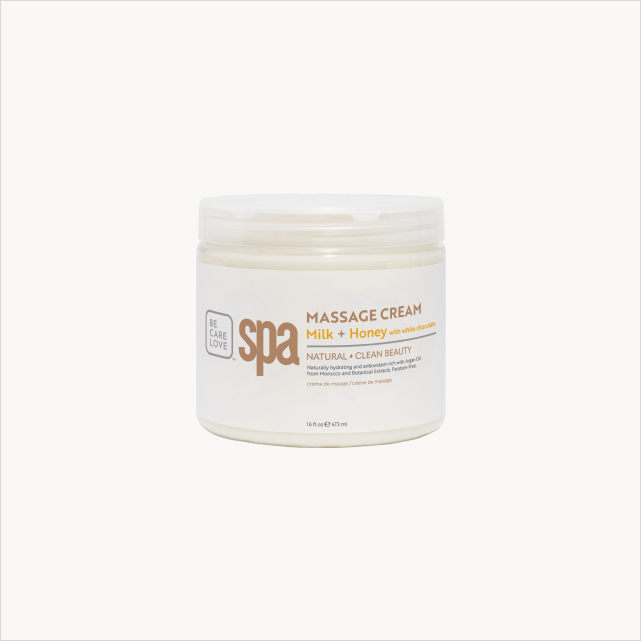 Be Care Love Massage Cream - Milk + Honey Main image