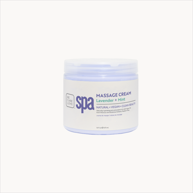 Be Care Love Massage Cream - Lavender + Mint Main image