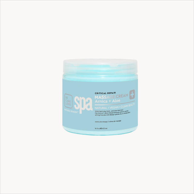 Be Care Love Massage Cream Critical Repair Arnica + Aloe 16oz Main image