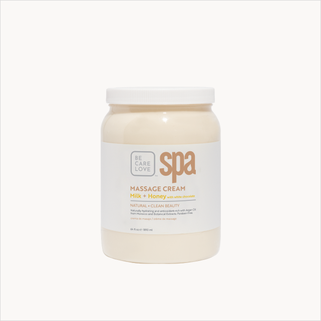 Be Care Love Massage Cream - Milk + Honey