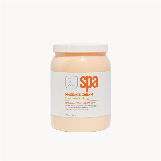 Be Care Love Massage Cream - Mandarin + Mango Secondary image