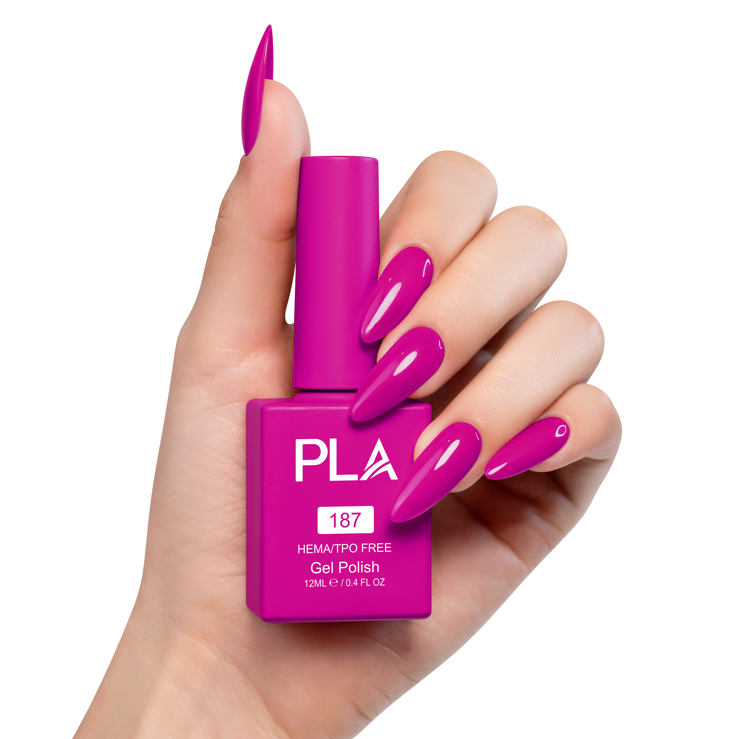 PLA Gel Polish 12ml - Pinkies Up 187 Secondary image