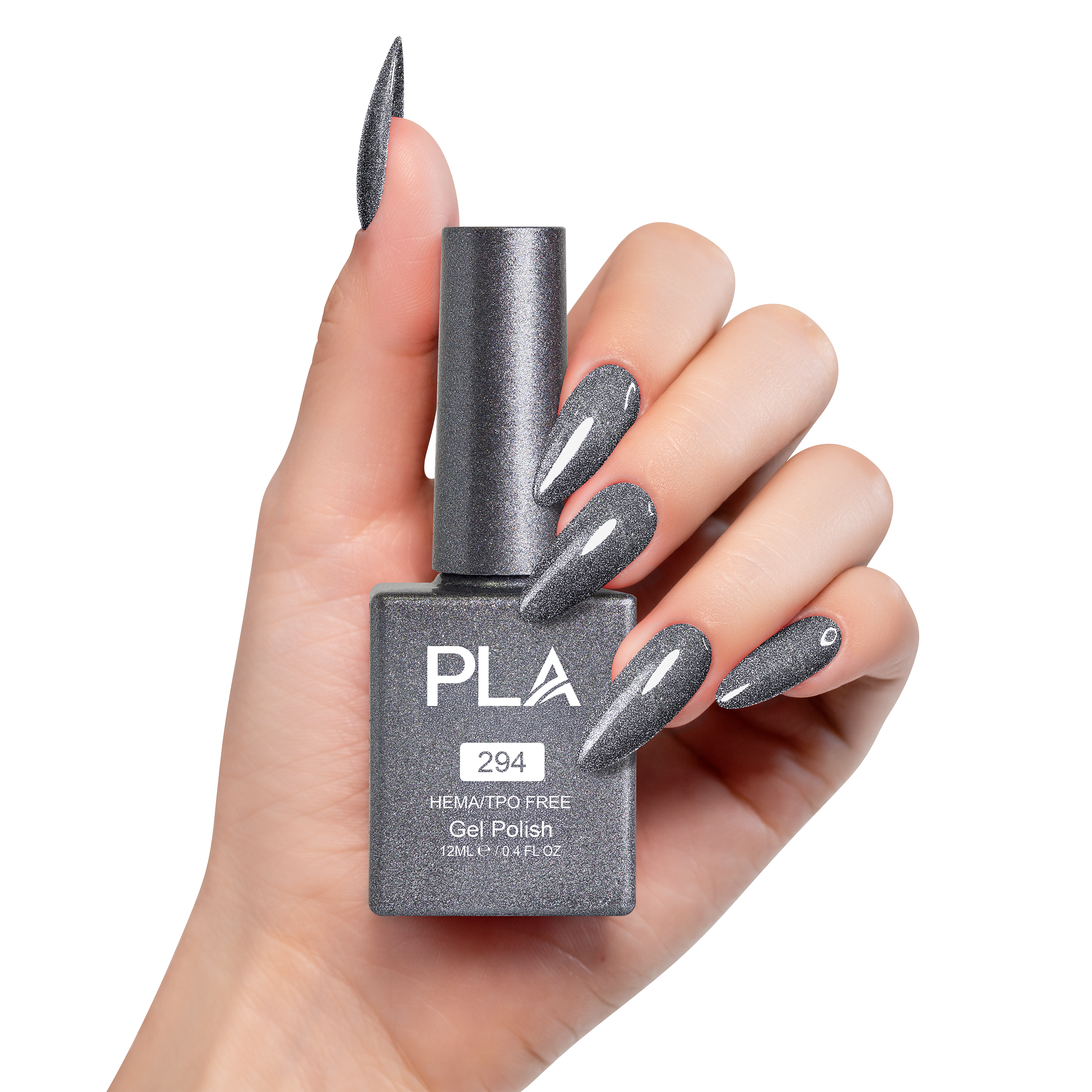 PLA Gel Polish 12ml - Dark, Not Dull 294 Secondary image
