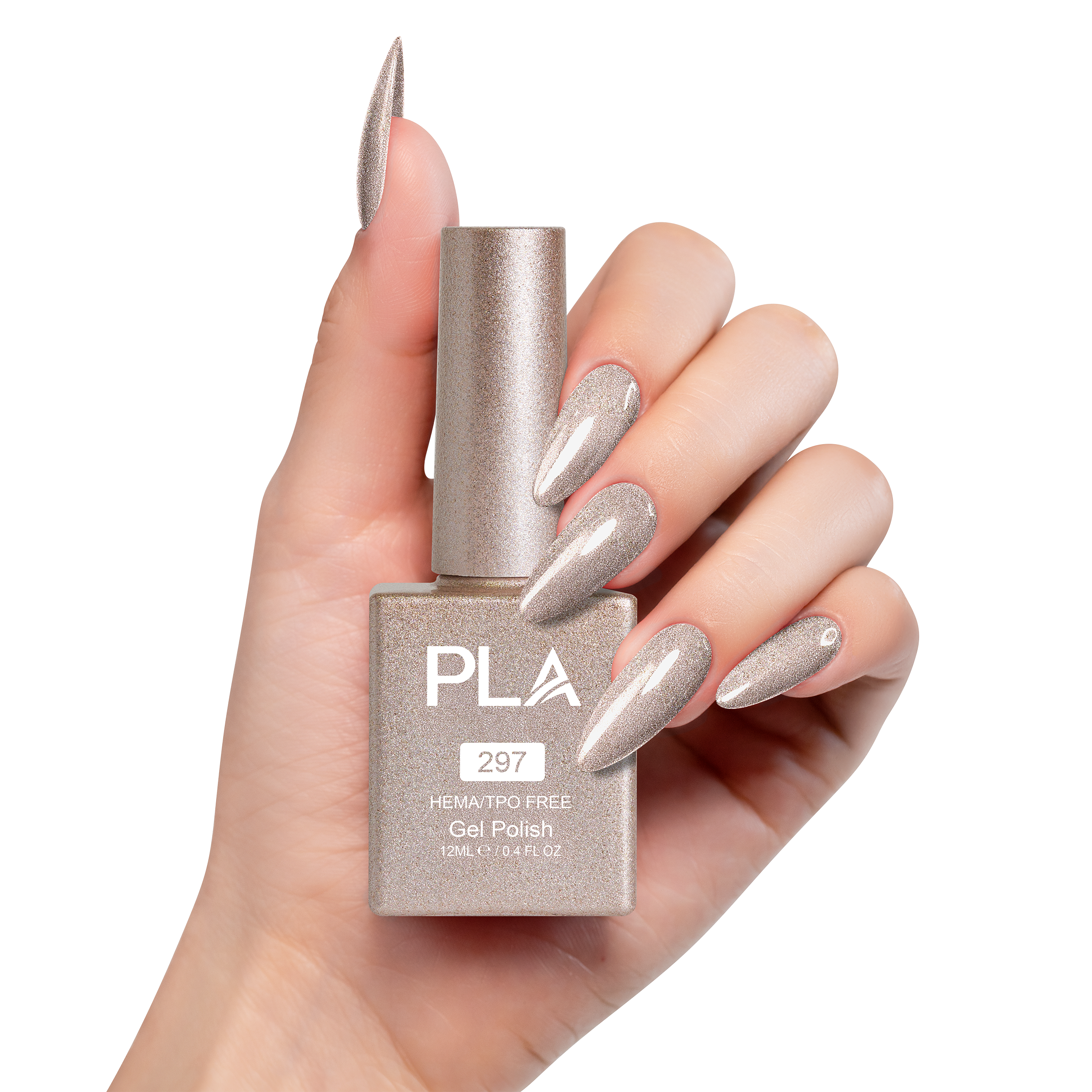 PLA Gel Polish 12ml - Rosé Every Day 297 Secondary image