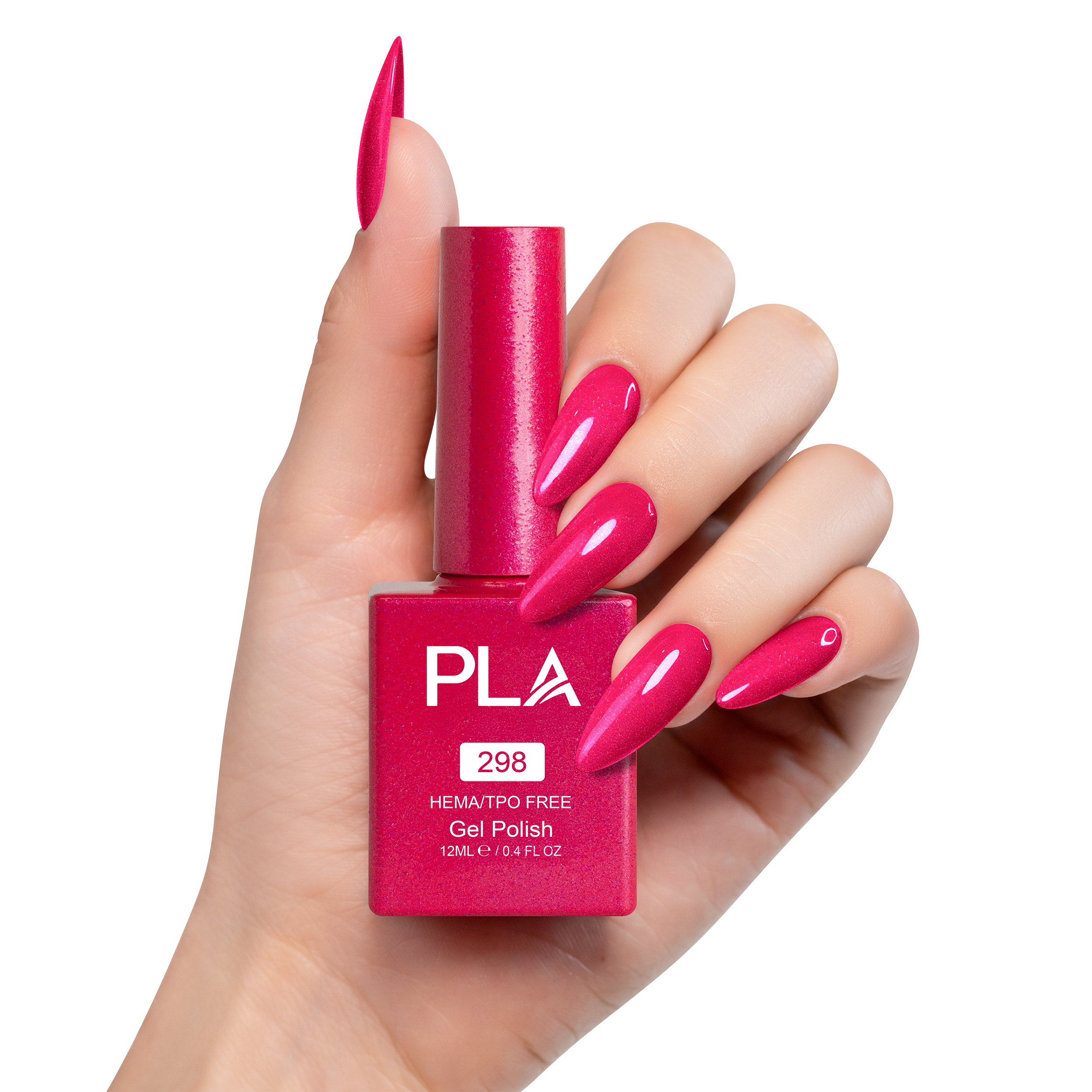 PLA Gel Polish 12ml - With A Cherry On Top 298 Secondary image