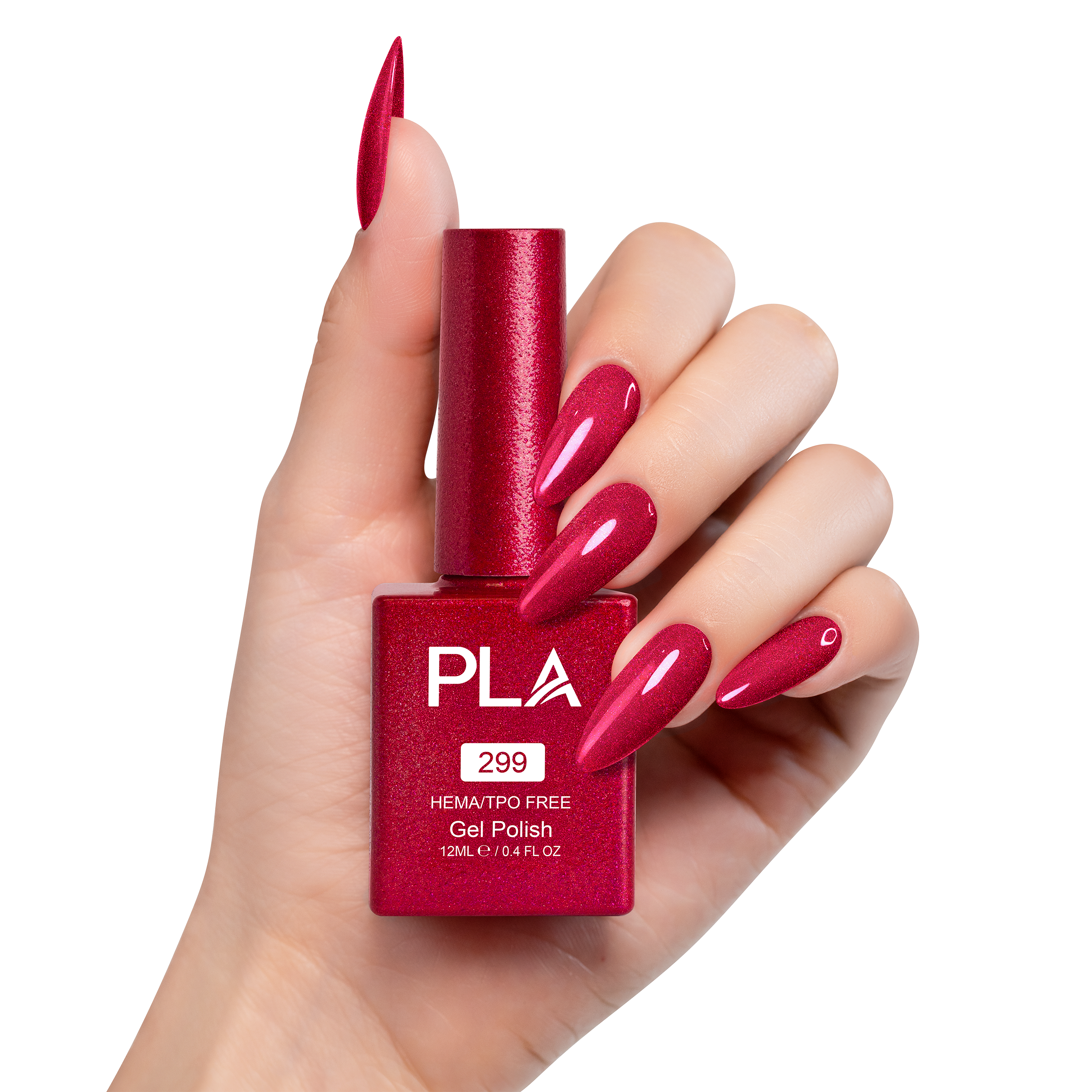 PLA Gel Polish 12ml - Lipstick and Heels 299 Secondary image