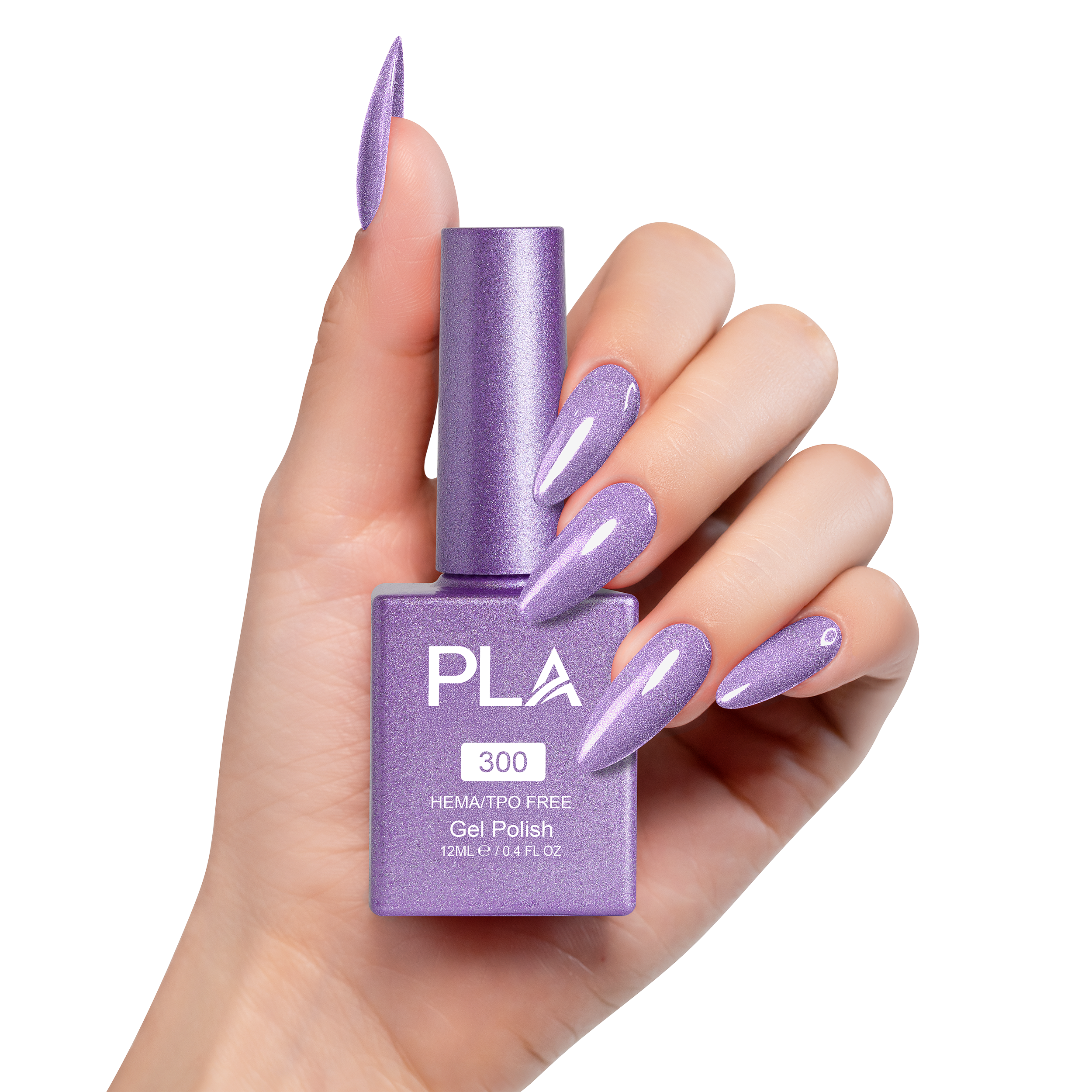 PLA Gel Polish 12ml - Lit Lavender 300 Secondary image