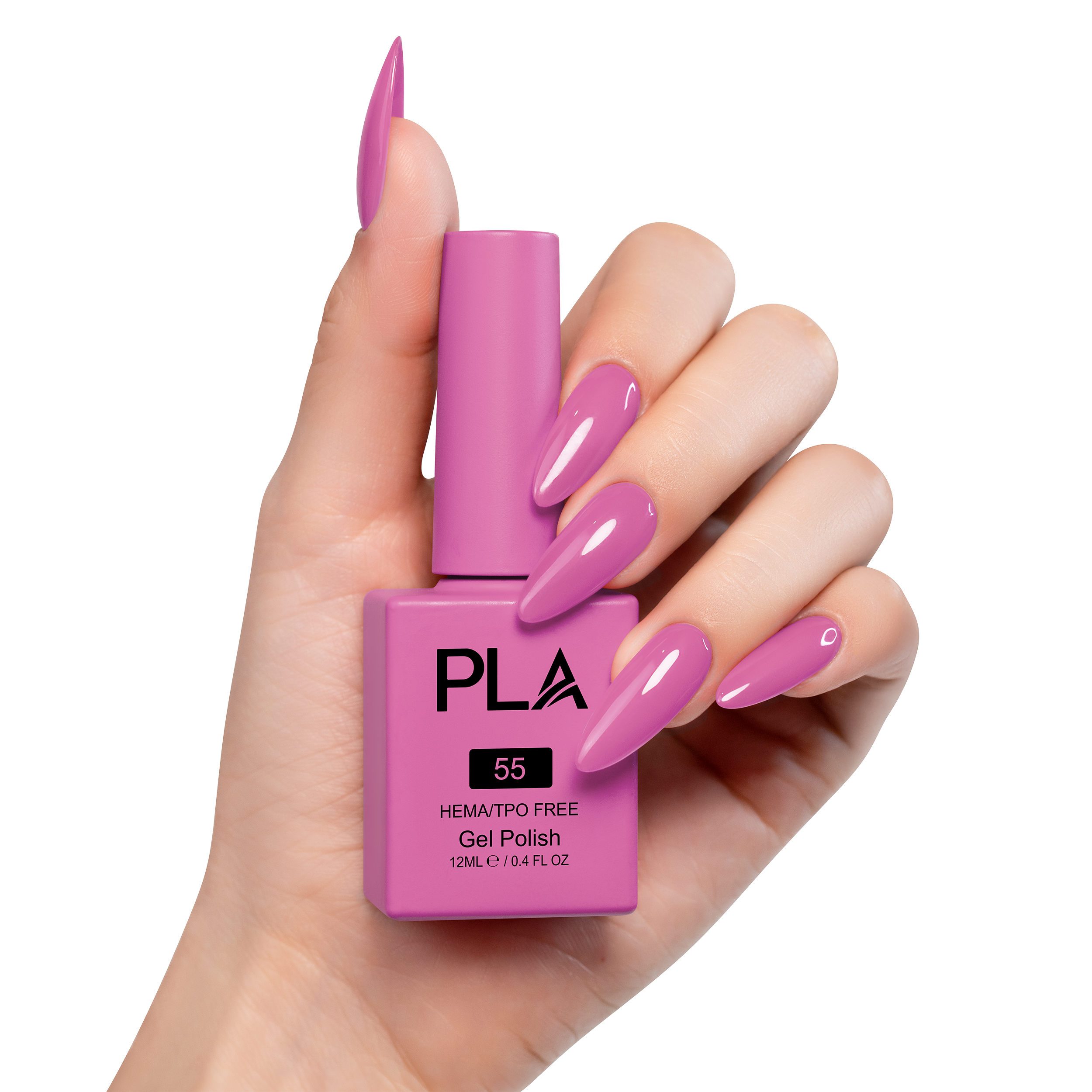PLA Gel Polish 12ml - Wednesdays We Wear Pink 55 Secondary image