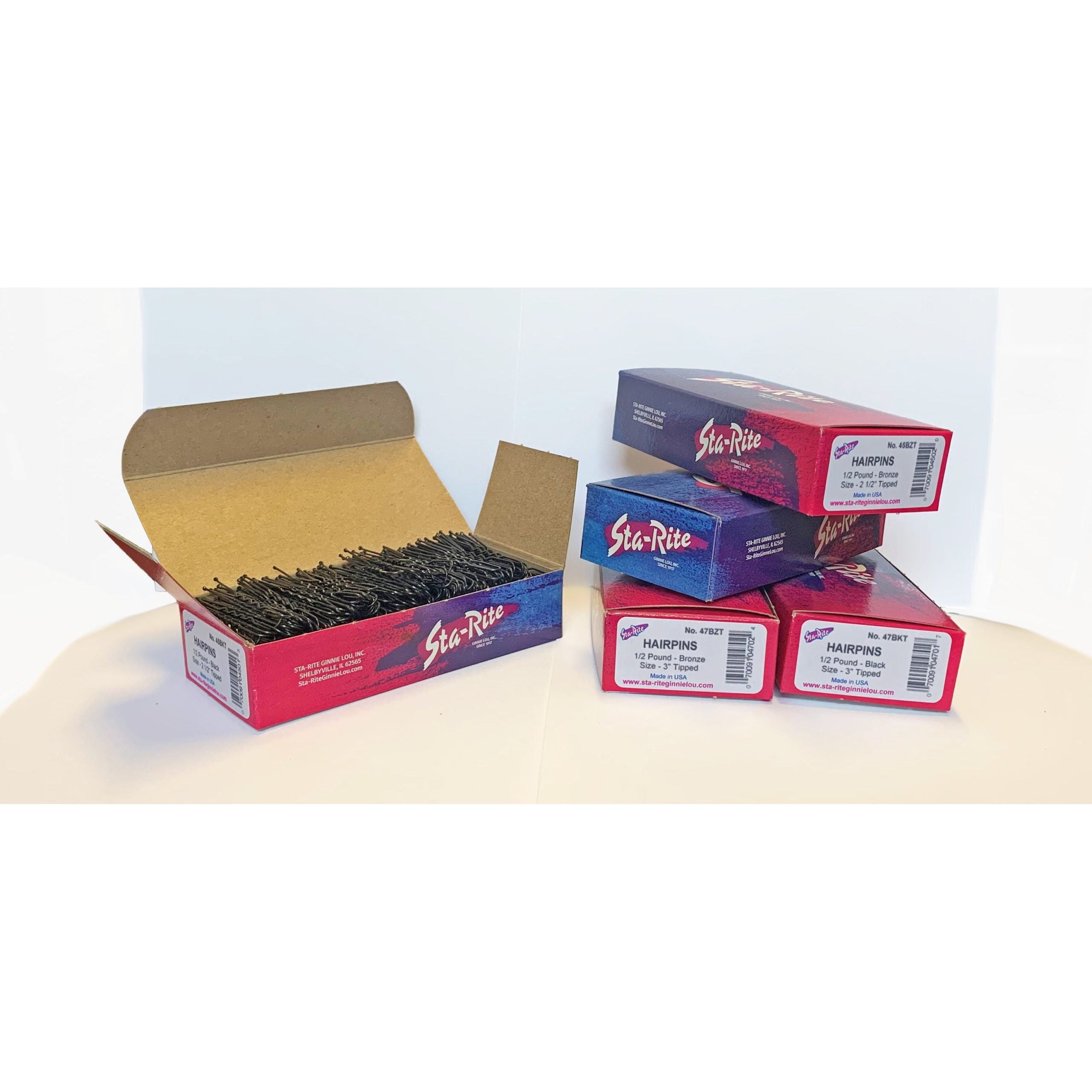 Sta-Rite 1 3/4 Tipped Hair Pins - 1lb SILVER Main image