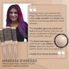 Cricket Hapi High Heat Thermal Brush 1.75"