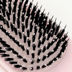 Cricket Hapi Anti-Static Joy & Shine Nylon & Boar Paddle Brush - Large Secondary image