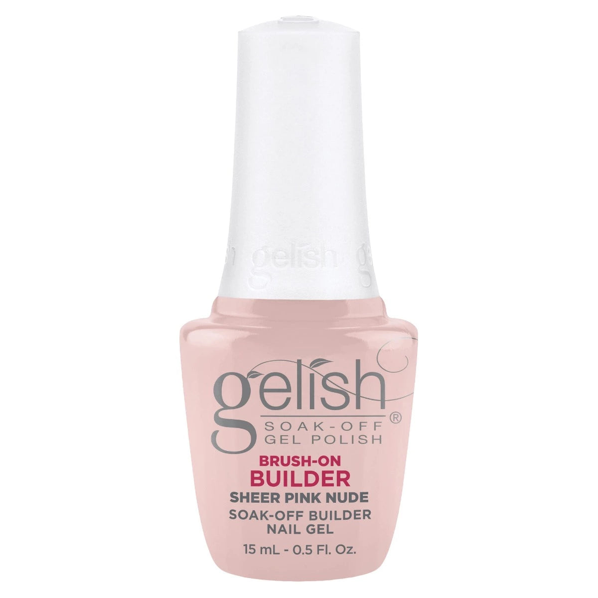 Gelish Brush On Builder Gel .5oz - Sheer Pink Nude Main image