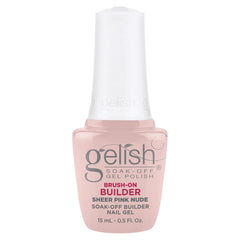 Gelish Brush On Builder Gel .5oz - Sheer Pink Nude