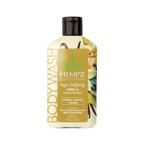 Hempz Age Defying Vanilla Herbal Body Wash 17oz Main image
