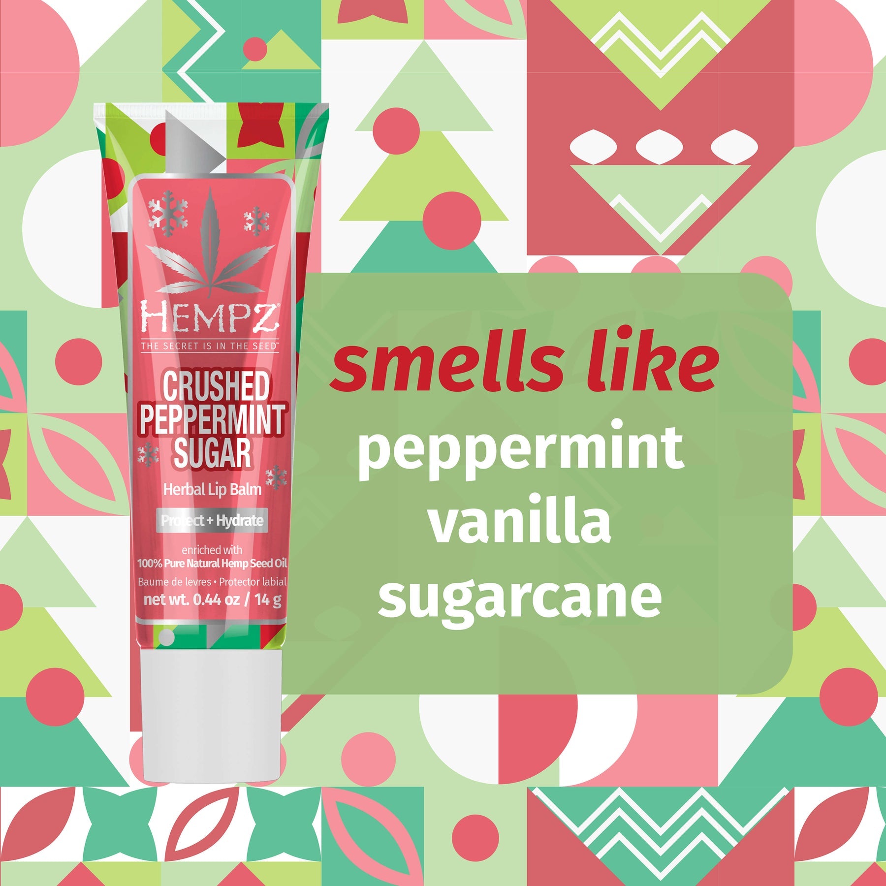 Hempz Crushed Peppermint Sugar Lip Balm Secondary image