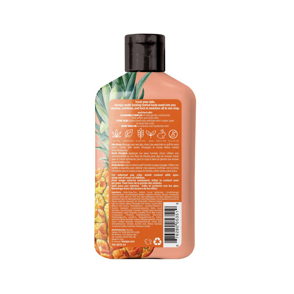 Hempz Sweet Pineapple & Honey Melon Herbal Body Wash 17oz