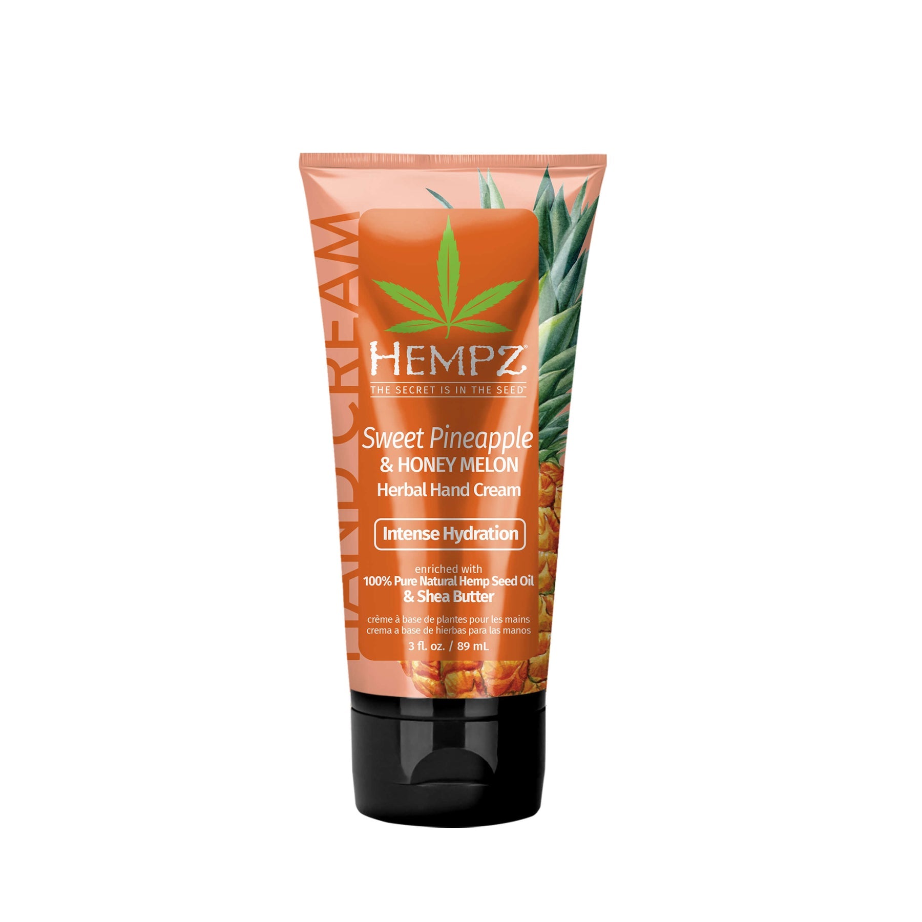 Hempz Sweet Pineapple & Honey Melon Herbal Hand Creme 3oz Main image