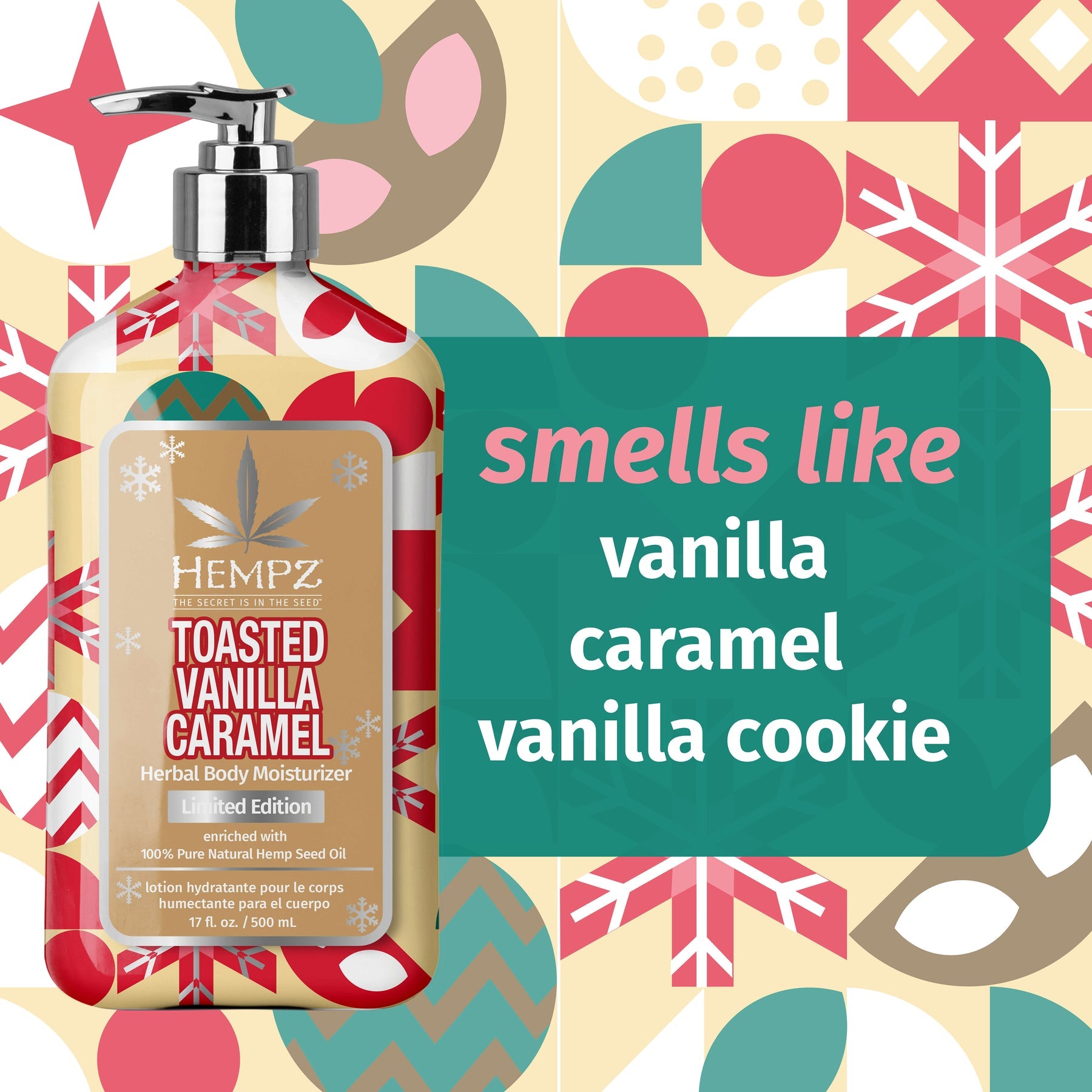 Hempz Toasted Vanilla Caramel Lotion Secondary image