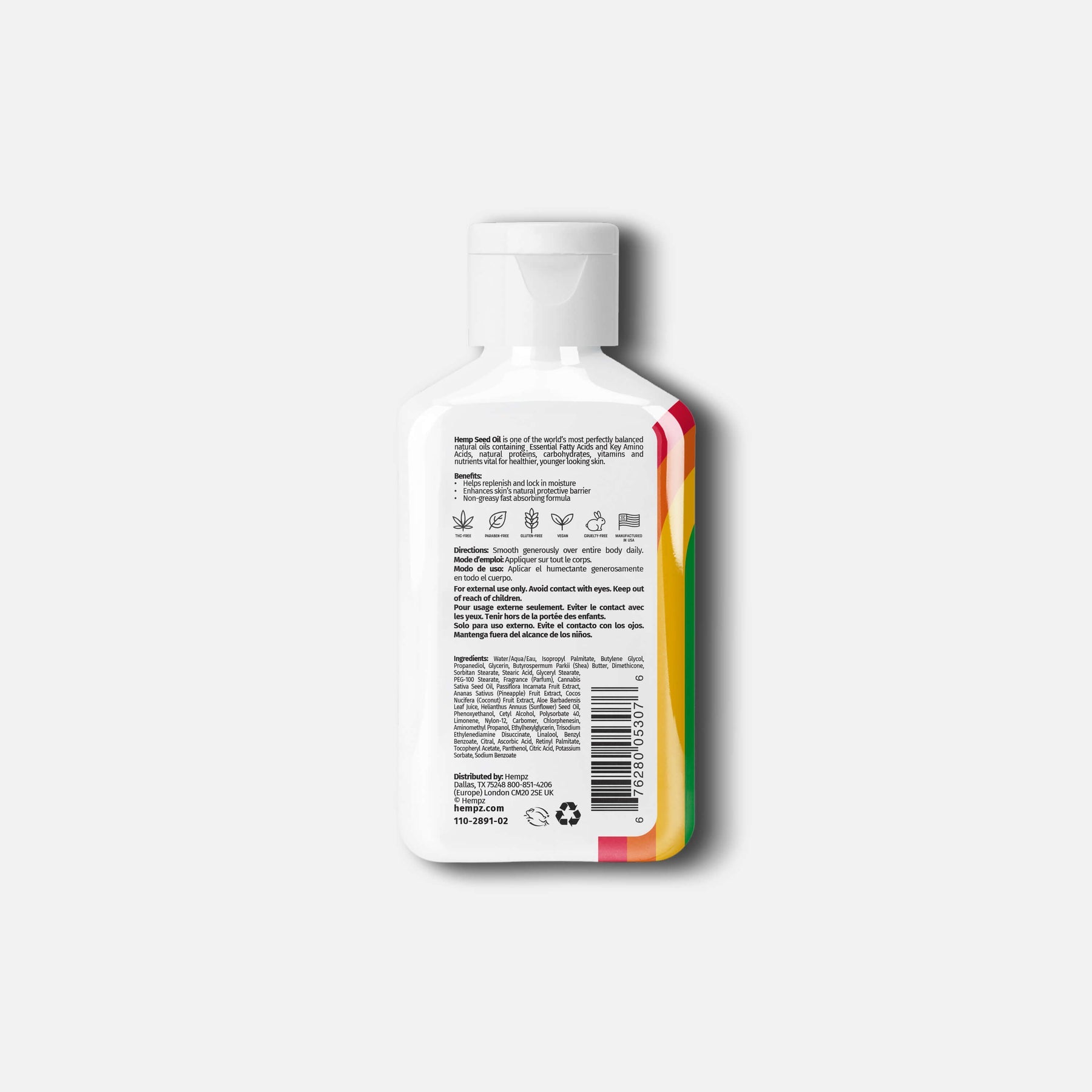 Hempz Pride Love Passion Fruit Moisturizer Secondary image