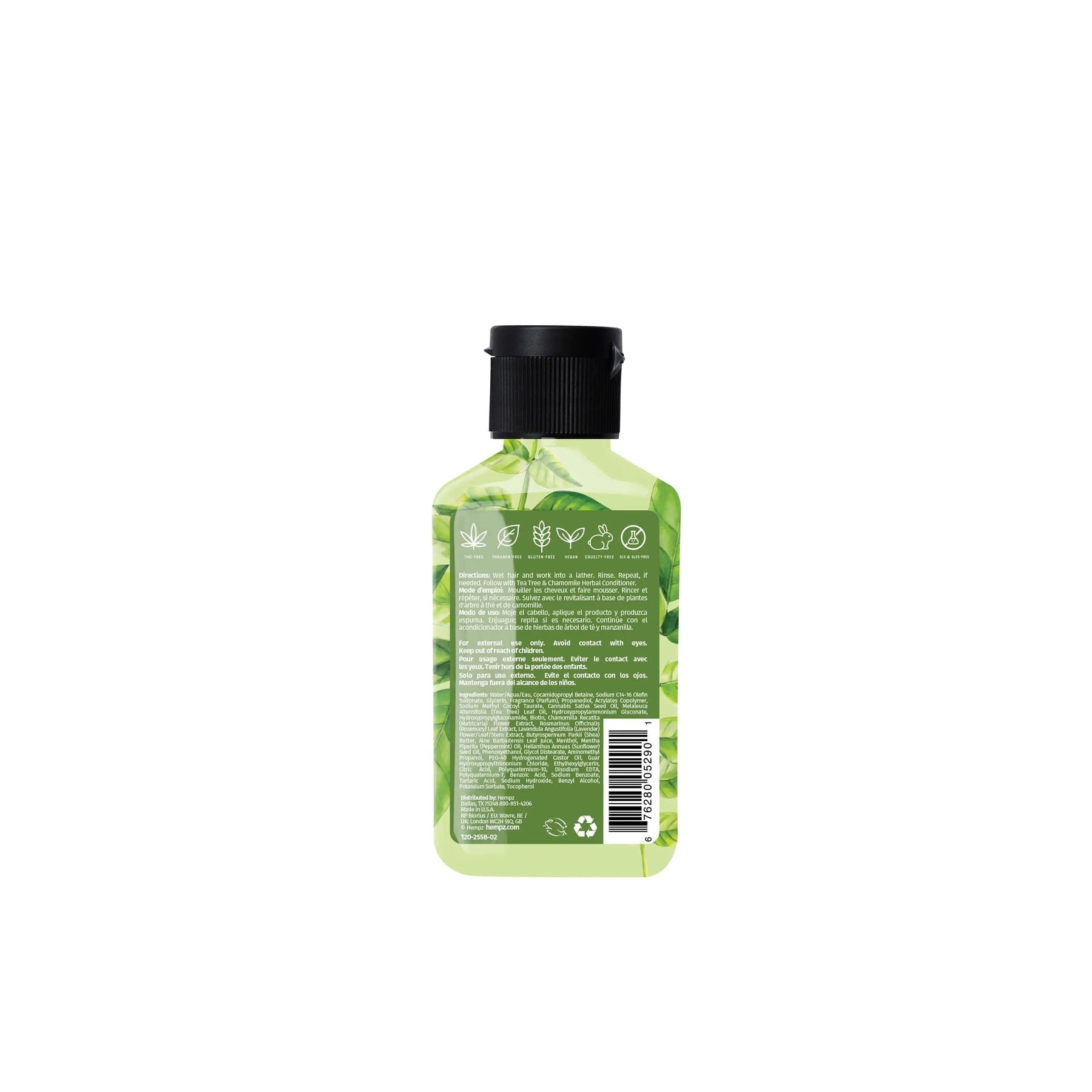 Hempz Tea Tree & Chamomile Shampoo