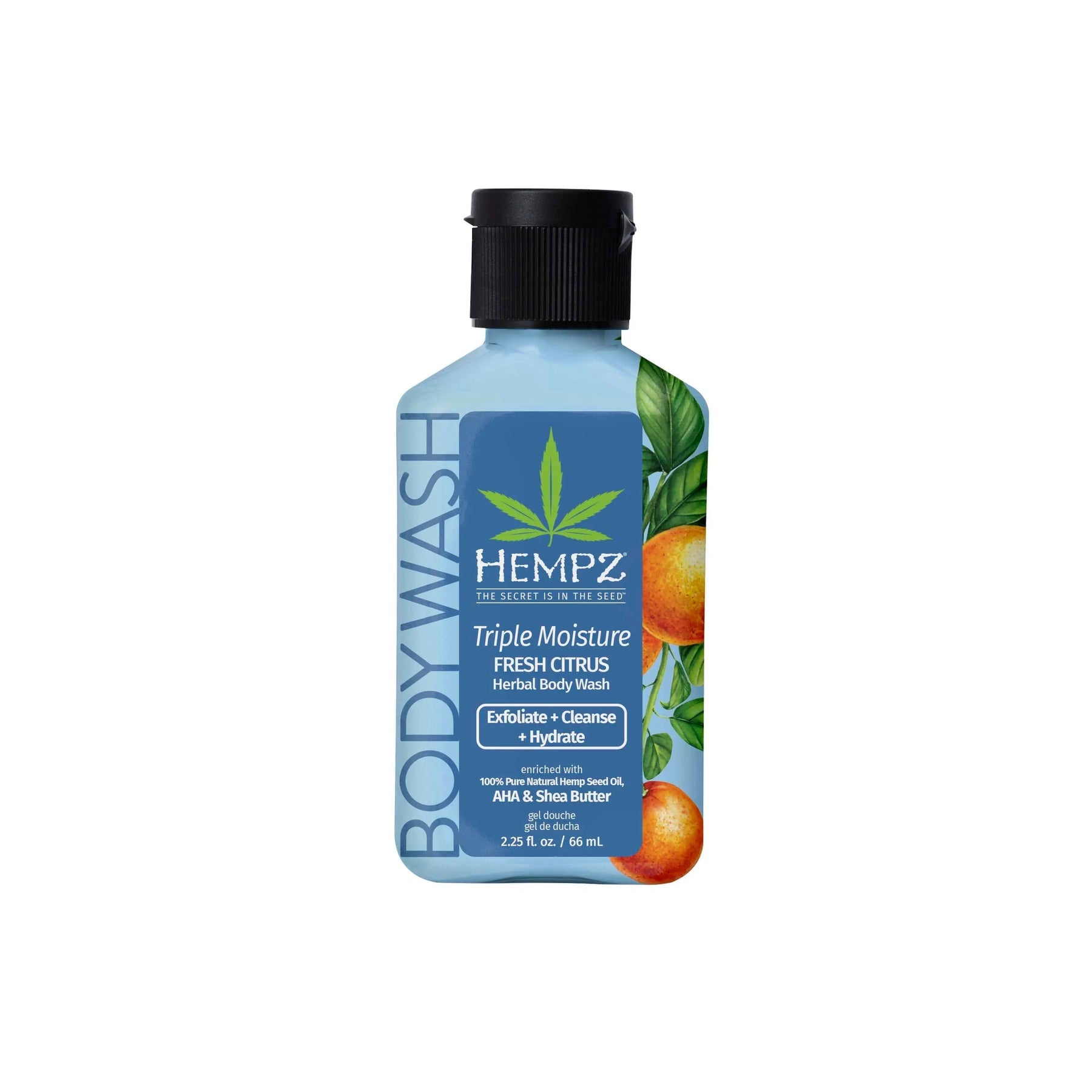 Hempz Triple Moisture Body Wash 2.25oz