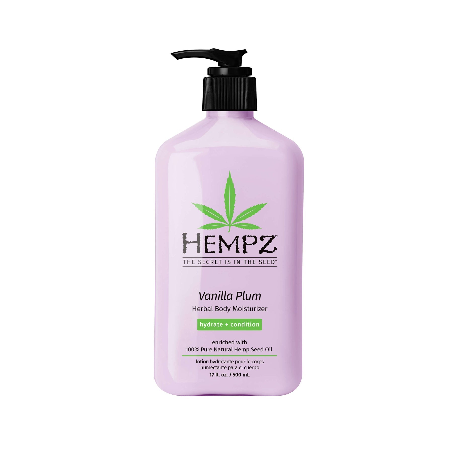 Hempz Vanilla Plum Lotion 17oz Main image