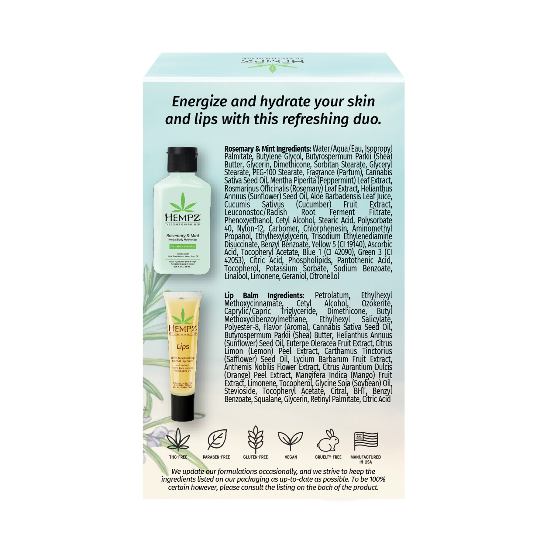 Hempz Herbal Bliss Kit