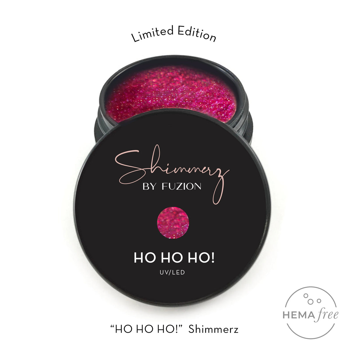 Fuzion UV/LED Shimmerz - Ho Ho Ho 8g Secondary image
