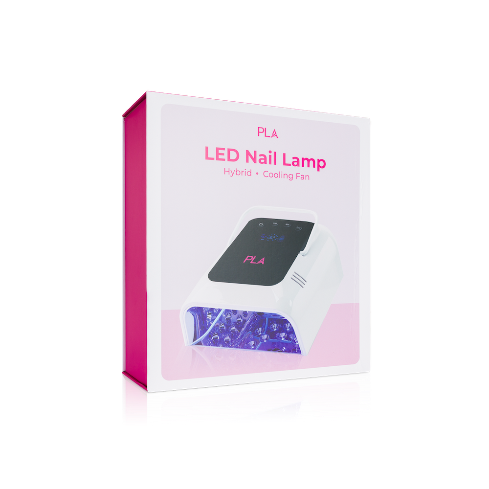 PLA Hybrid LED Gel Nail Lamp with Cooling Fan - White Secondary image