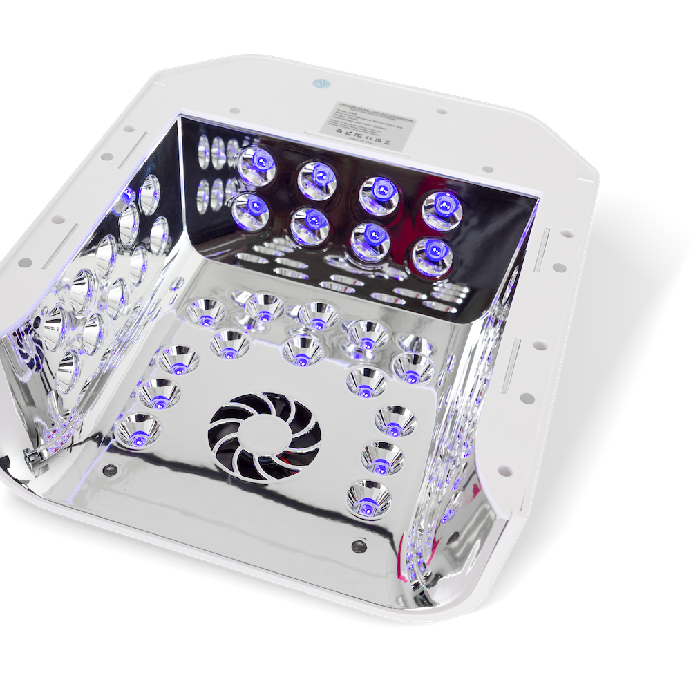 PLA Hybrid LED Gel Nail Lamp with Cooling Fan - White
