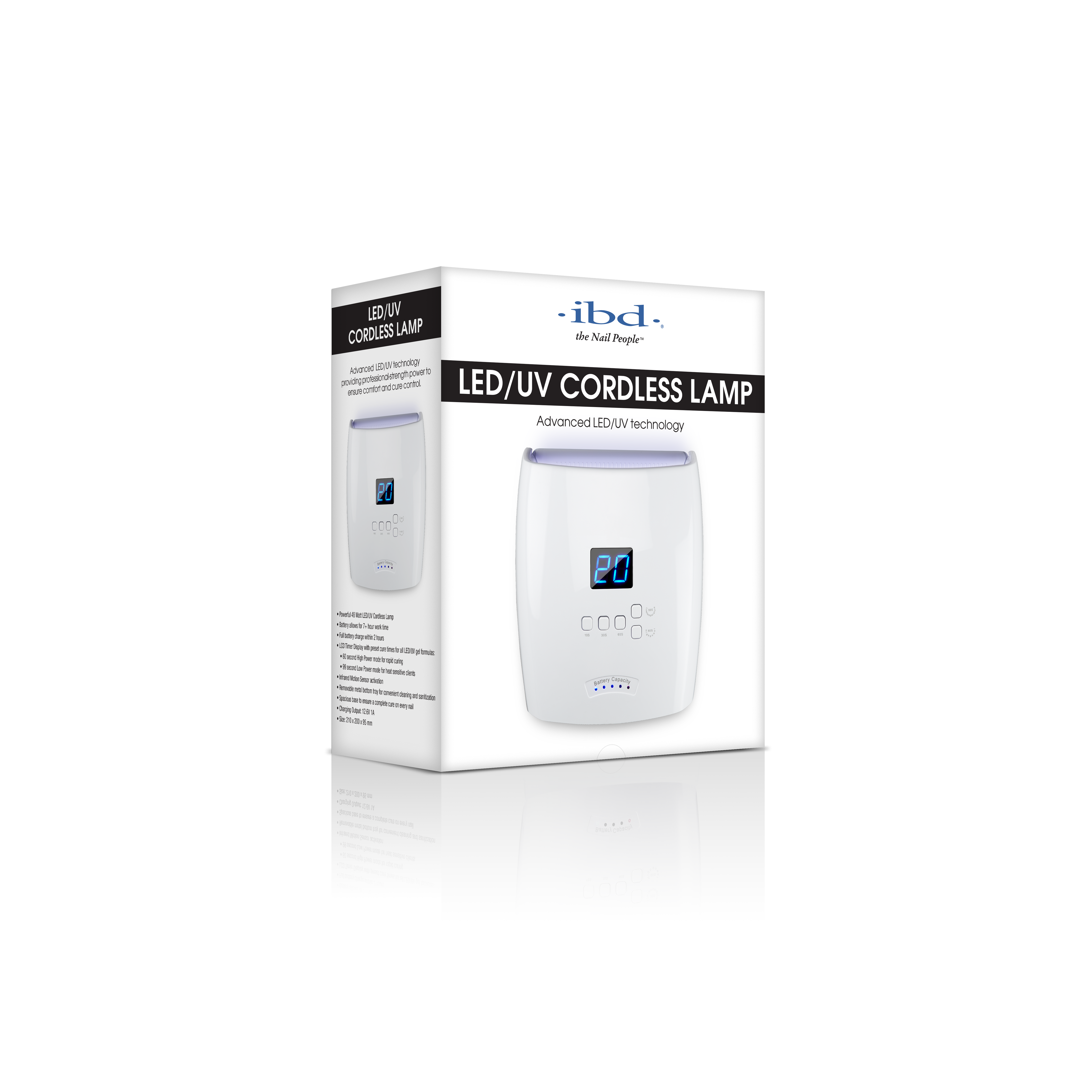 IBD LED/UV Cordless Nail Lamp Secondary image