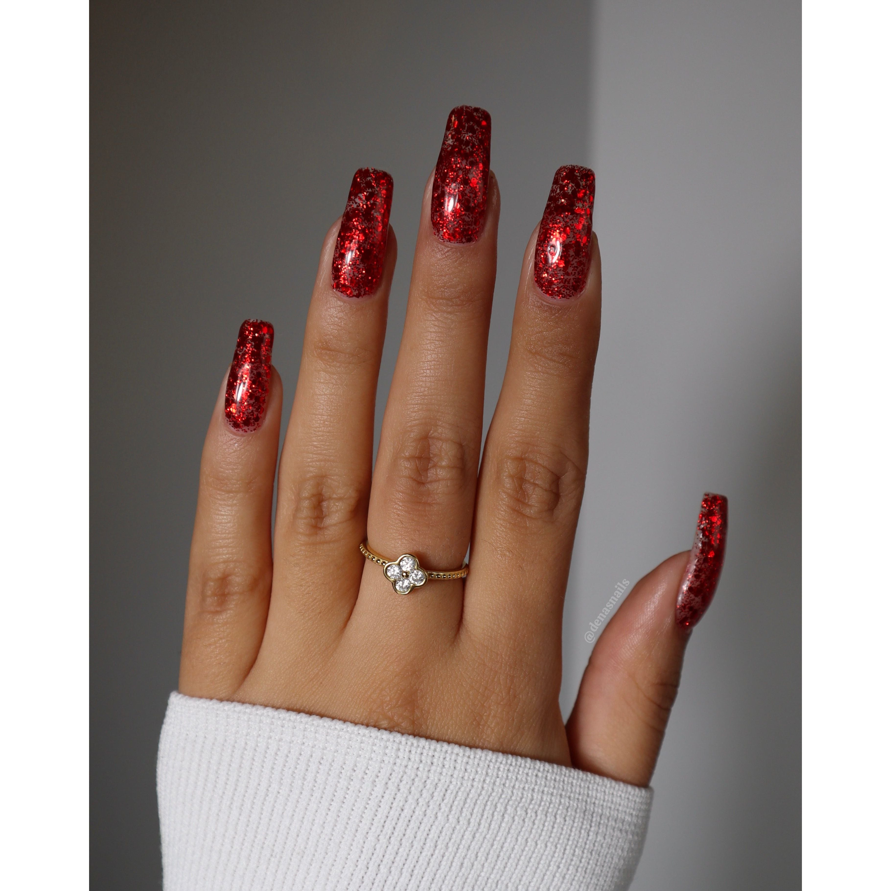 Light Elegance - Little Red Sled Glitter Gel (10ml)