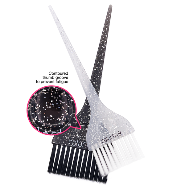 Colortrak Galaxy Glitter Brushes 2pk (6700)