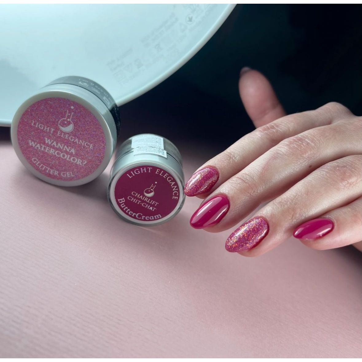 Light Elegance - Wanna Watercolor? Glitter Gel - 17ml Secondary image