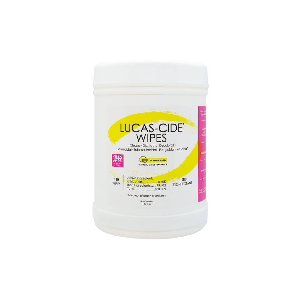 Lucas Cide Wipes 160pk