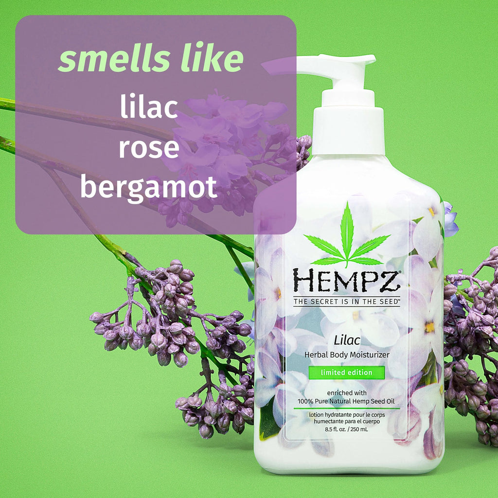 Hempz Lilac Body Moisturizer 8.5oz