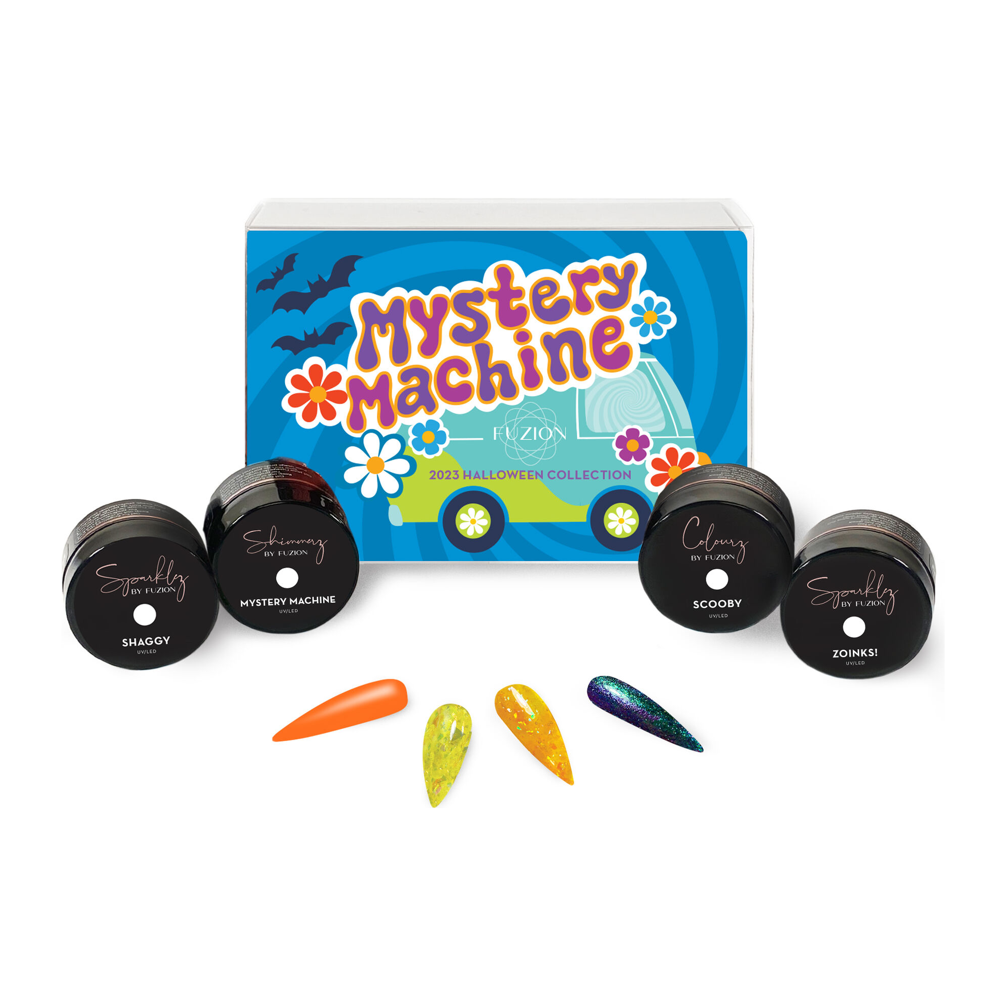 Fuzion Mystery Machine Collection 4pk Main image