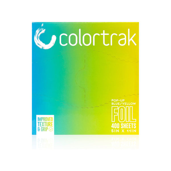 Color Trak Gradient Pop-Up Foil (400pk) - Blue/Yellow