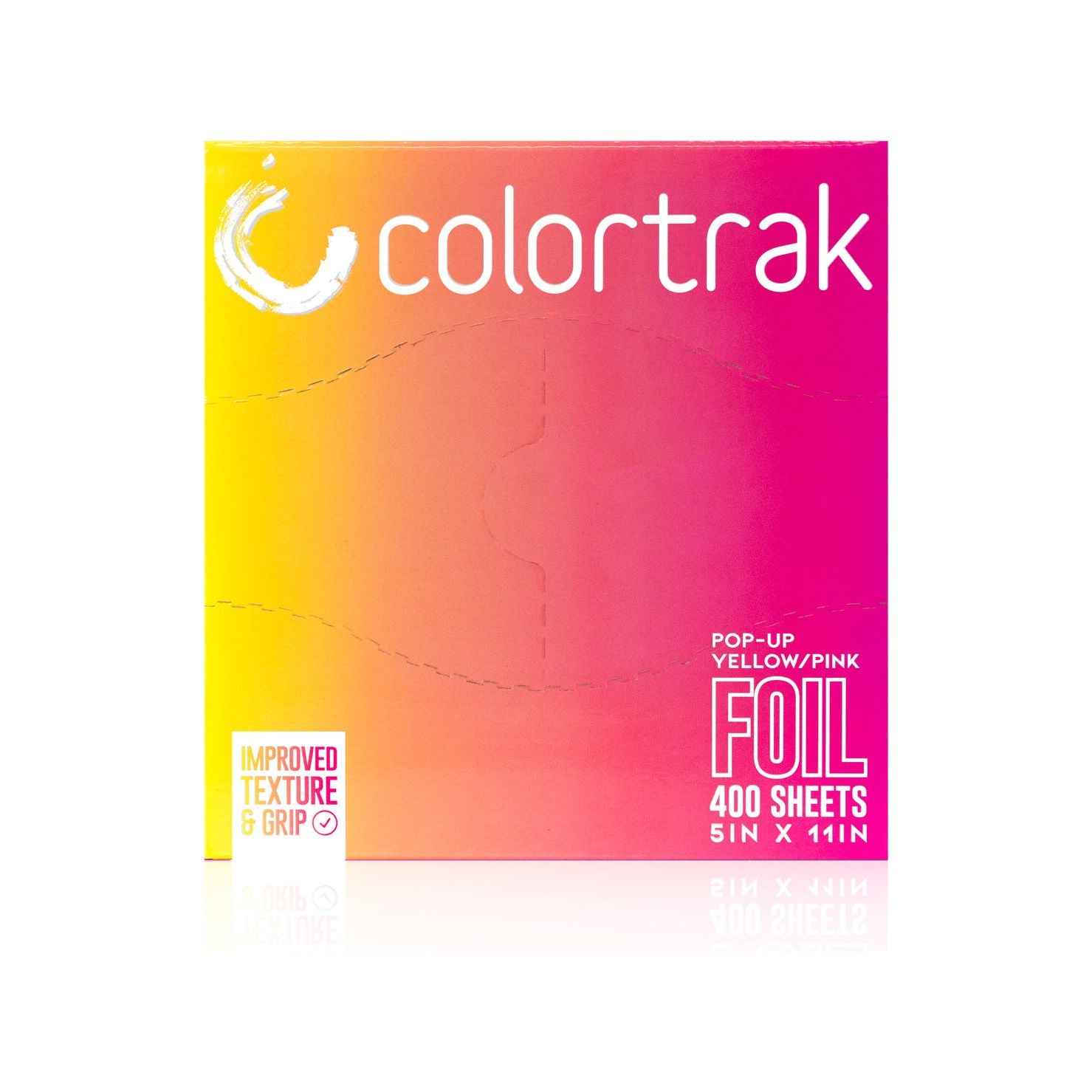 Color Trak Gradient Pop-Up Foil (400pk) - Yellow/Pink