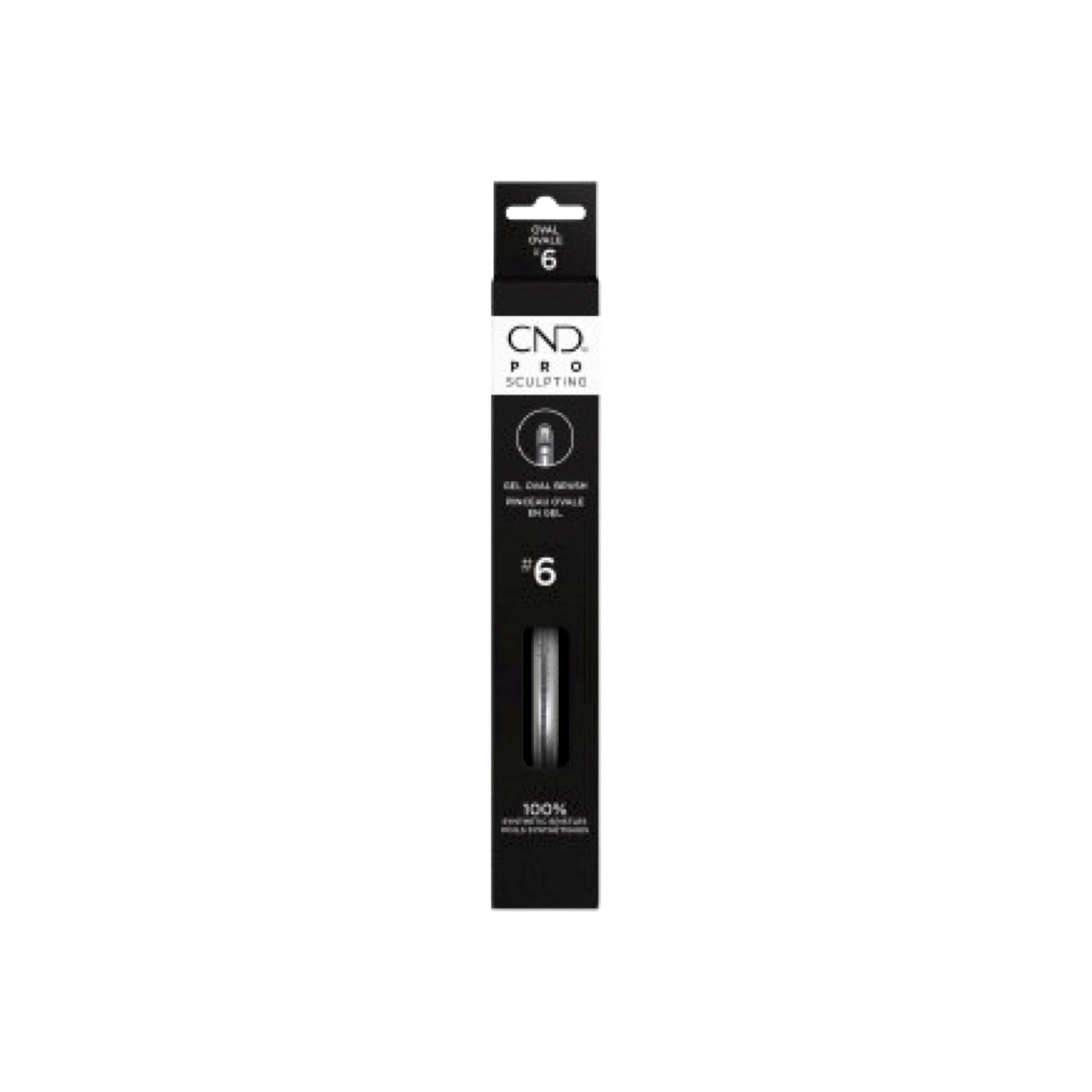 NEW CND Pro Sculpting Gel Brush #6 Main image