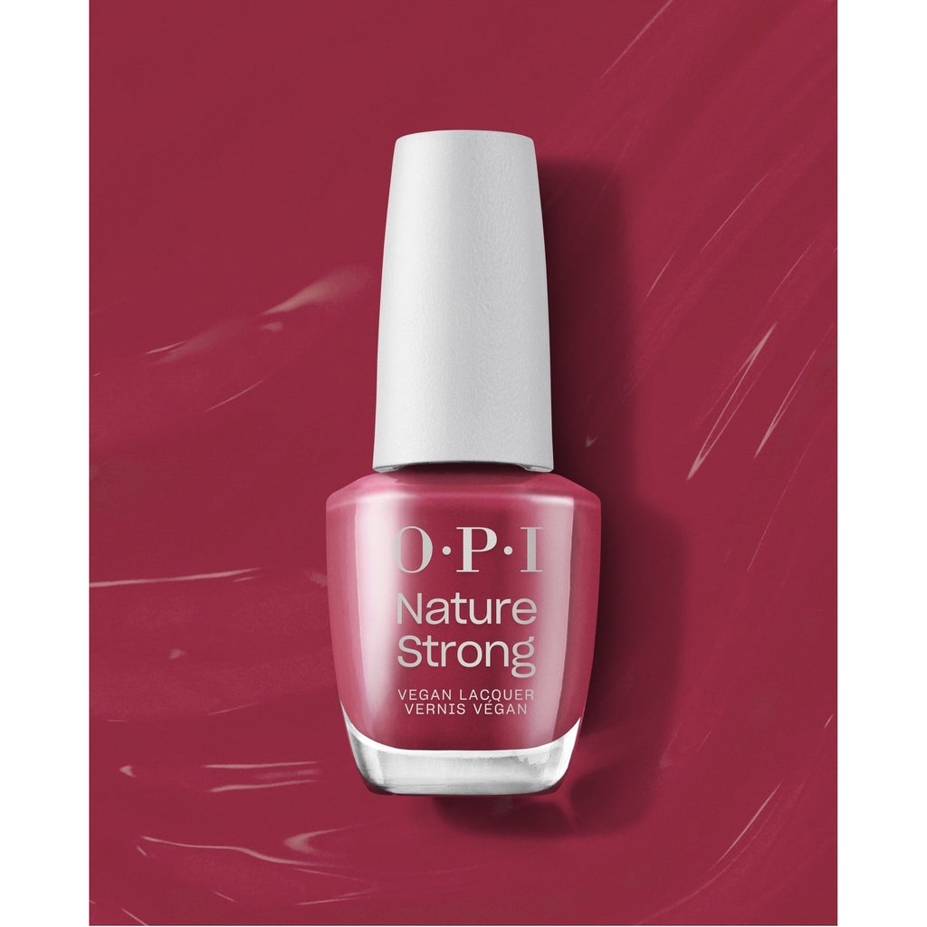 OPI Nature Strong Lacquer - Give A Garnet (NAT014)
