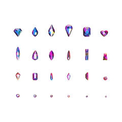 PLA Nail Gems - AB