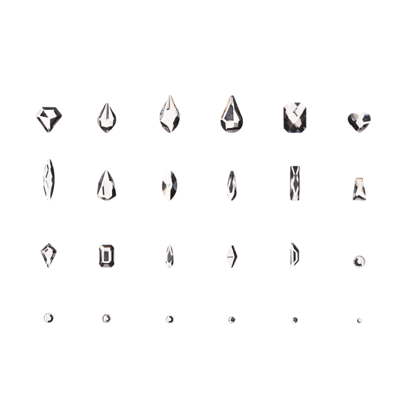 PLA Nail Gems - Clear